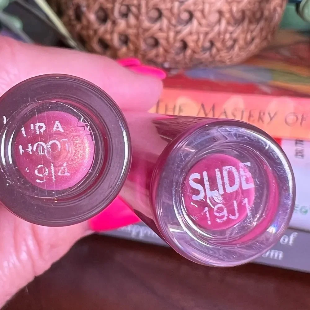 Colourpop Pink Lip Gloss Collection duo “SLIDE” “UR A HOOT” NEW